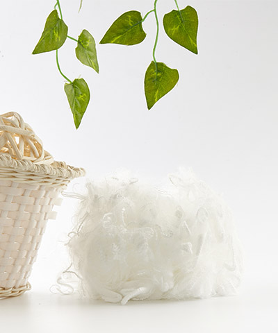 recycled polyester fiber for spinning