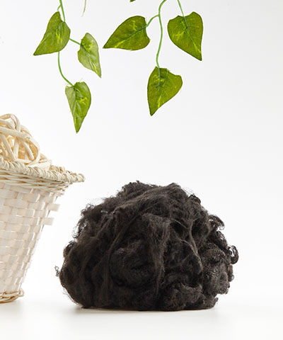 black polyester fiber for GEO-TEX